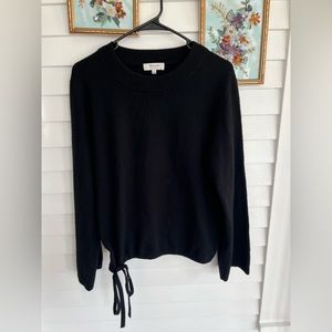 Madewell Black Cashmere Sweater